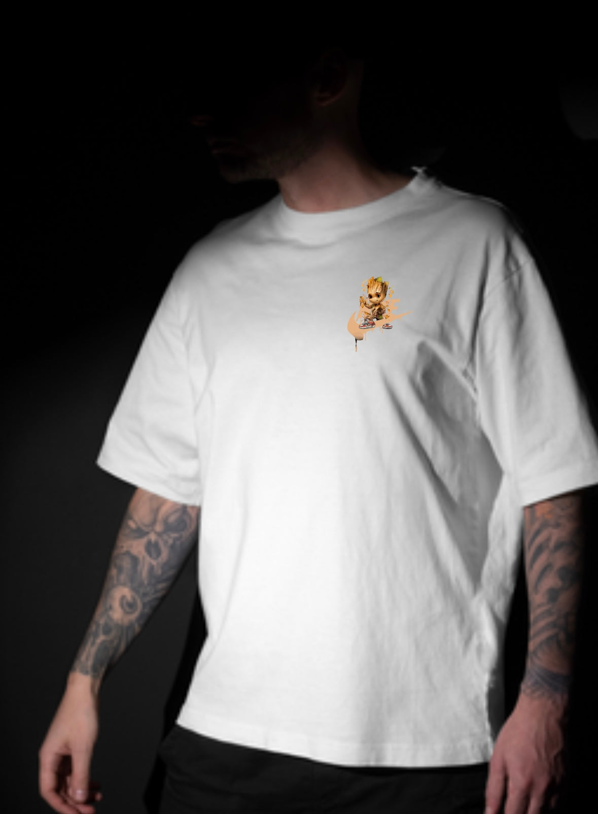 Raw district : camiseta groot con…